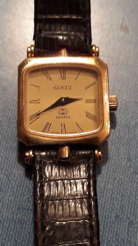 gucci old watch|authentic vintage gucci watch.